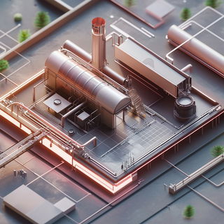 Morrowclay Collective style, Midjourney V6.1: technical infrastructure blueprint schematics