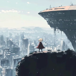 Annamite Skyforge style, Midjourney V6.1: cinematic shot from sci-fi movie