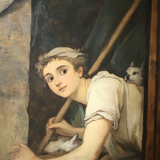 Annamite Skyforge style, Midjourney V6.1: classical 18th-century oil painting