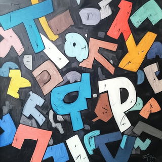Annamite Skyforge style, Midjourney V6.1: typographic composition with large letters