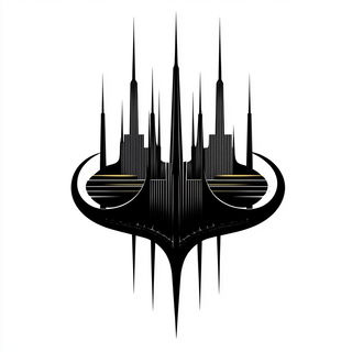 Palmstep style, Midjourney V6.1: bold minimalist logo design for Istanbul city municipal services