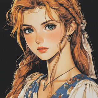 Hyphacut style, Midjourney V6.1: photographic portrait of female protagonist