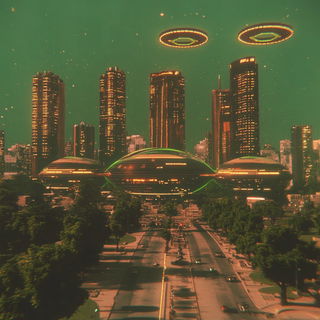 Pelagic Moonfall style, Midjourney V6.1: megacity with futuristic bioarchitecture