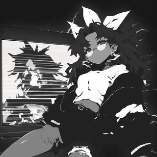 Pelagic Moonfall style, Midjourney V6.1: black-and-white manga comic strip