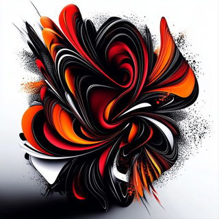 Peachrayism style, Midjourney V6.1: abstract 3D render