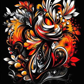 Peachrayism style, Midjourney V6.1: traditional folk art