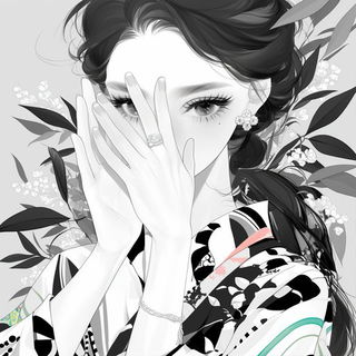 Bramblechromia style, Midjourney V6.1: black-and-white manga comic strip