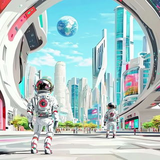 Bramblechromia style, Midjourney V6.1: cinematic shot from sci-fi movie