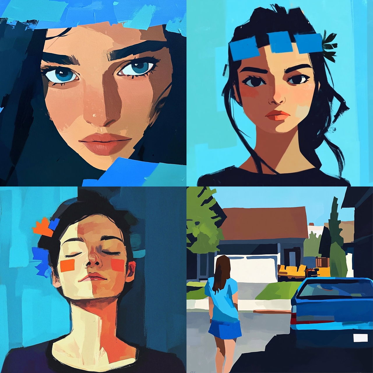 Prismgild style, Midjourney V6.1, render 1 of 4