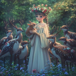 Softbox Automata style, Midjourney V6.1: traditional folk art