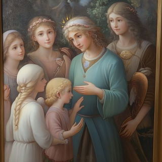 Softbox Automata style, Midjourney V6.1: classical 18th-century oil painting
