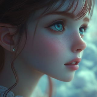 Softbox Automata style, Midjourney V6.1: photographic portrait of female protagonist