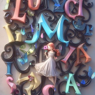 Softbox Automata style, Midjourney V6.1: typographic composition with large letters