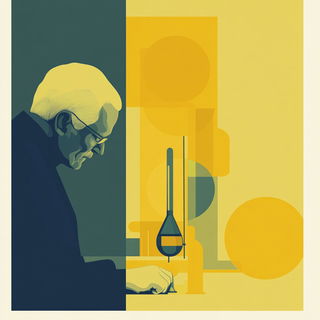Cinchona Binding Circle style, Midjourney V6.1: editorial illustration for popular scientific magazine cover