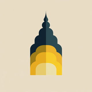 Cinchona Binding Circle style, Midjourney V6.1: bold minimalist logo design for Istanbul city municipal services
