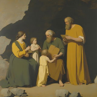Cinchona Binding Circle style, Midjourney V6.1: classical 18th-century oil painting