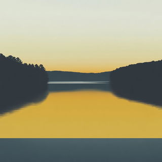Cinchona Binding Circle style, Midjourney V6.1: realistic landscape photograph of quiet dawn