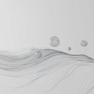 Cinnabar Cartographism style, Midjourney V6.1: abstract 3D render