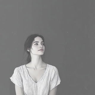 Cinnabar Cartographism style, Midjourney V6.1: photographic portrait of female protagonist