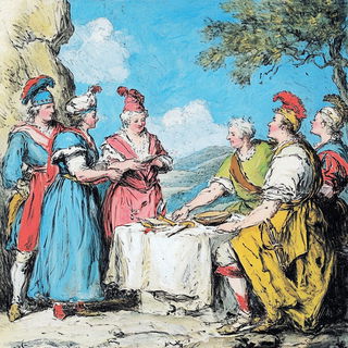 Tealbird Afterlight style, Midjourney V6.1: classical 18th-century oil painting