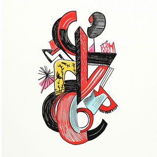 Gestural Calligraphic Socialism style, Midjourney V6.1: typographic composition with large letters