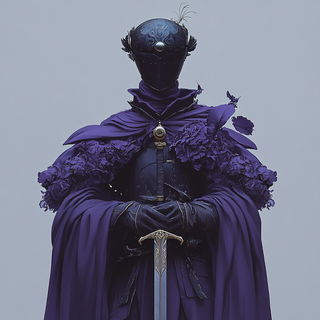 Joineryscape style, Midjourney V6.1: concept art character design of retropunk steam knight