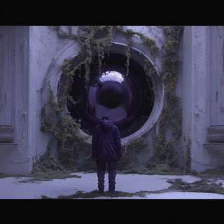 Joineryscape style, Midjourney V6.1: cinematic shot from sci-fi movie