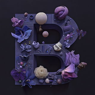 Joineryscape style, Midjourney V6.1: typographic composition with large letters