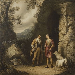 Tealtrack Scenography style, Midjourney V6.1: classical 18th-century oil painting