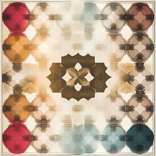 Tealtrack Scenography style, Midjourney V6.1: creative pattern composition