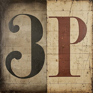 Tealtrack Scenography style, Midjourney V6.1: typographic composition with large letters