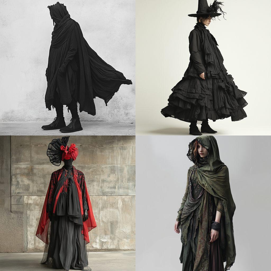 Baggy fashion style, Midjourney V6.1, render 1 of 4
