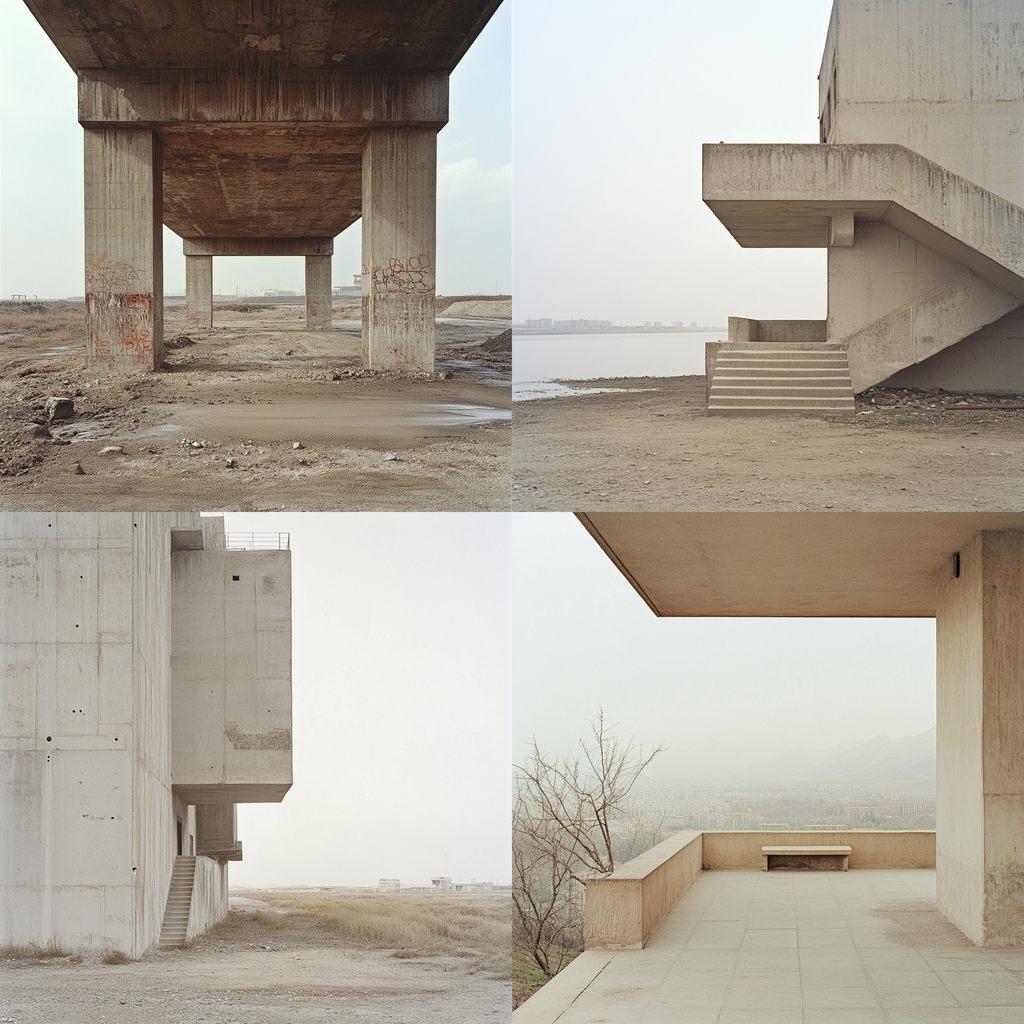 Bas Princen style, Midjourney V6.1, render 1 of 4