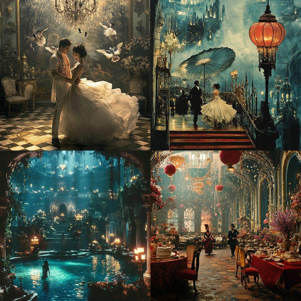 Baz Luhrmann style, Midjourney V6.1, render 1 of 4