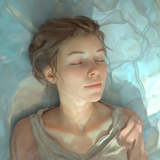 Hatchflora style, Midjourney V6.1: photographic portrait of female protagonist
