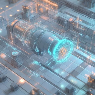 Hatchflora style, Midjourney V6.1: technical infrastructure blueprint schematics