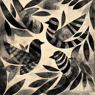 Portalstone style, Midjourney V6.1: traditional folk art