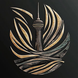 Kryvex Collective style, Midjourney V6.1: bold minimalist logo design for Istanbul city municipal services