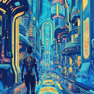 Velvet Cabinet Catalog style, Midjourney V6.1: cinematic shot from sci-fi movie