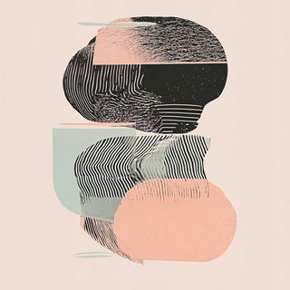 Chromeoasis style, Midjourney V6.1: abstract 3D render