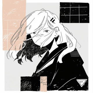 Chromeoasis style, Midjourney V6.1: black-and-white manga comic strip