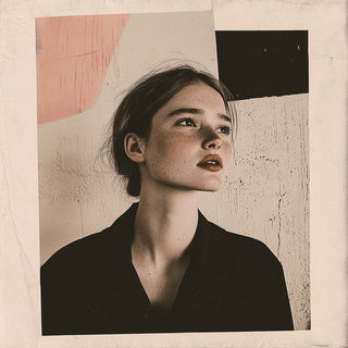 Chromeoasis style, Midjourney V6.1: photographic portrait of female protagonist