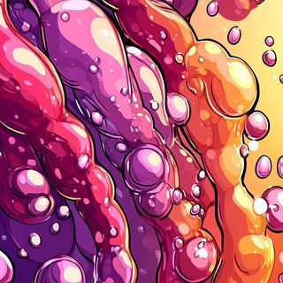 Chromavale style, Midjourney V6.1: abstract 3D render