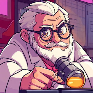 Chromavale style, Midjourney V6.1: editorial illustration for popular scientific magazine cover