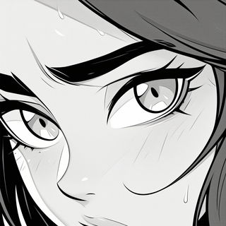 Chromavale style, Midjourney V6.1: black-and-white manga comic strip