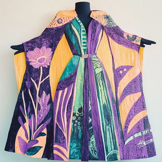 Goggleseed Gardenism style, Midjourney V6.1: haute-couture fashion outfit