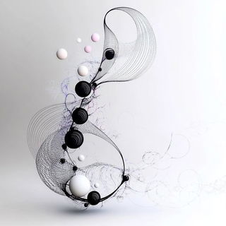 Kente Mascara style, Midjourney V6.1: abstract 3D render