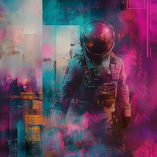 Rimewild style, Midjourney V6.1: cinematic shot from sci-fi movie