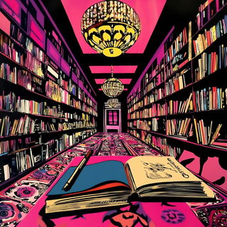 Chromaburin style, Midjourney V6.1: Midlibrary