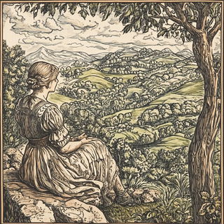 Collagegrimage style, Midjourney V6.1: classical 18th-century oil painting
